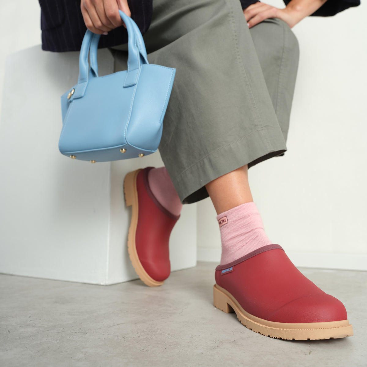 Billie Clog / Brick Red