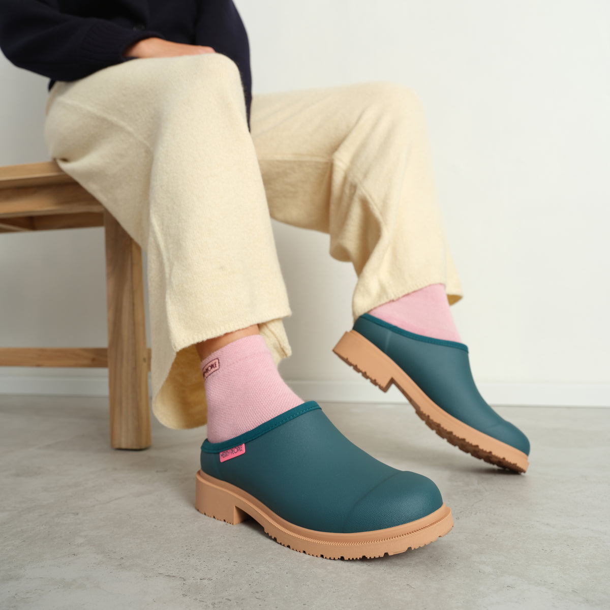 Billie Clog / Teal