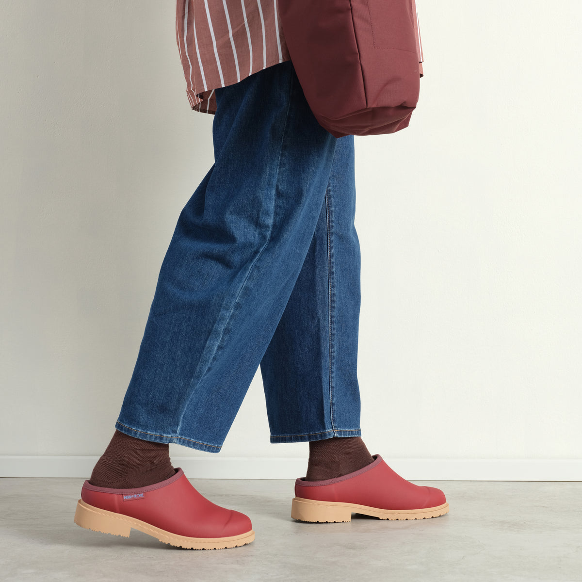 Billie Clog / Brick Red