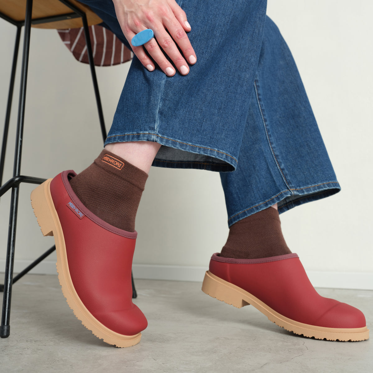 Billie Clog / Brick Red