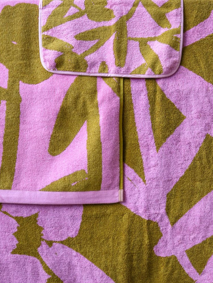 Abstract Bath Towel