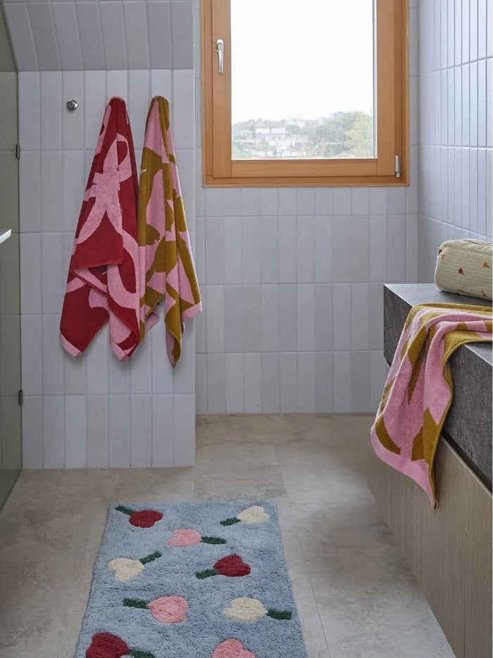 Abstract Bath Towel