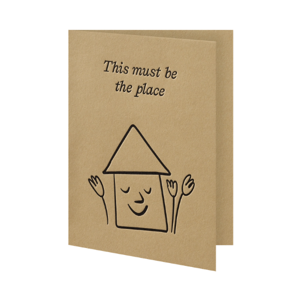 Greeting Card / This Must Be The Place