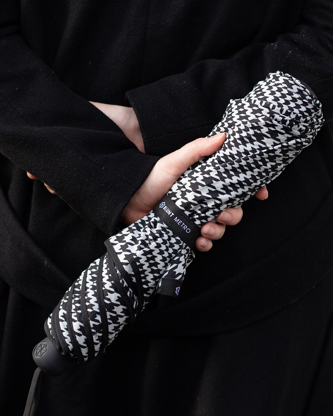 Metro Umbrella / Houndstooth