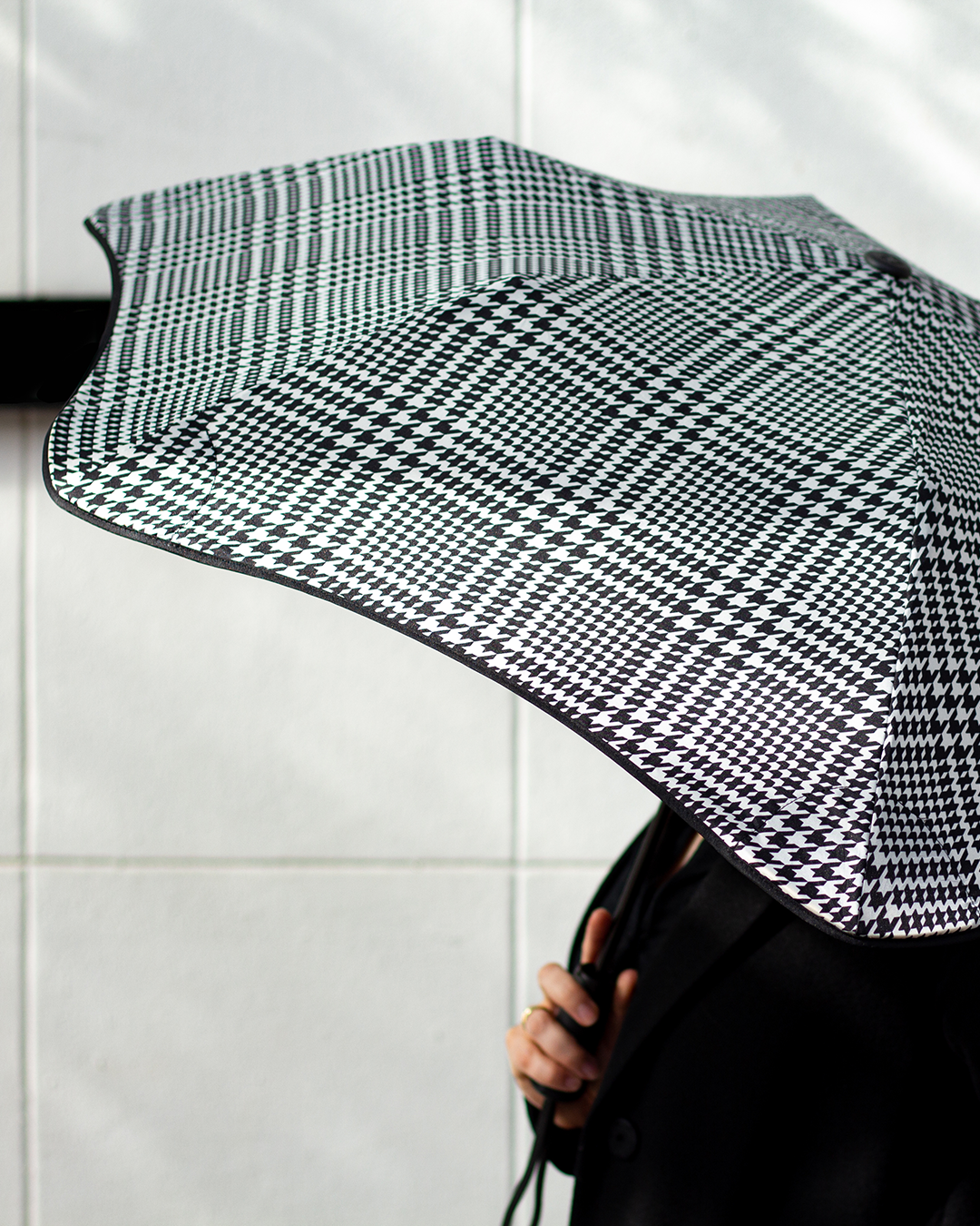 Metro Umbrella / Houndstooth