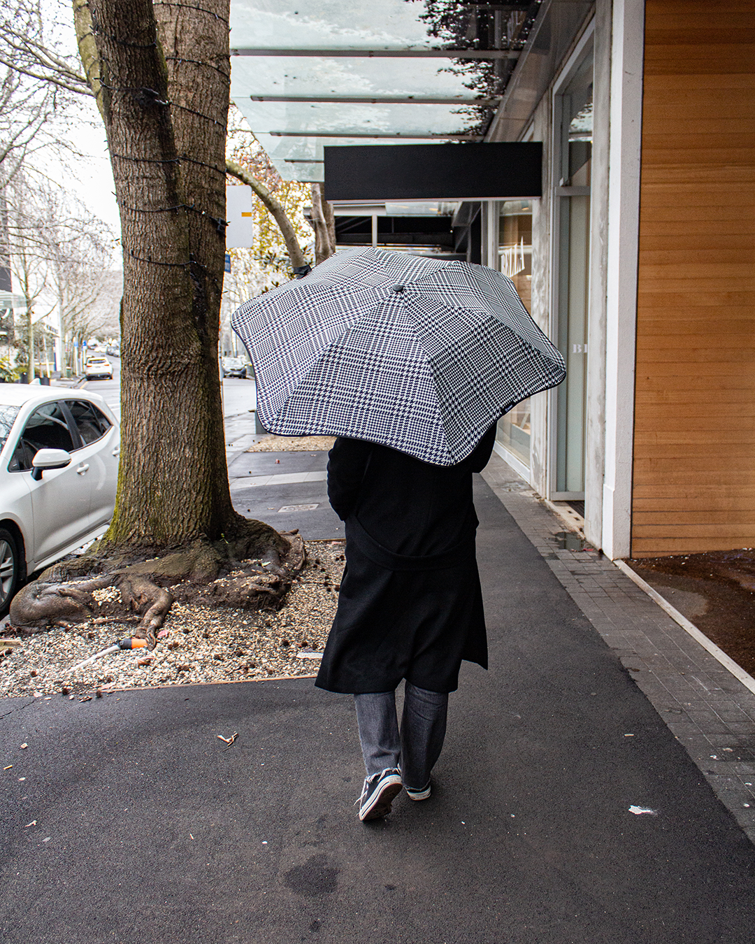 Metro Umbrella / Houndstooth