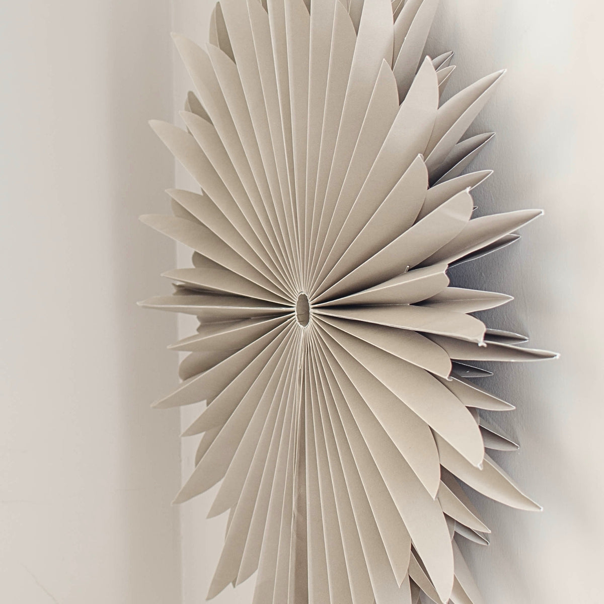 Hanging Star Ornament 50cm / Linen