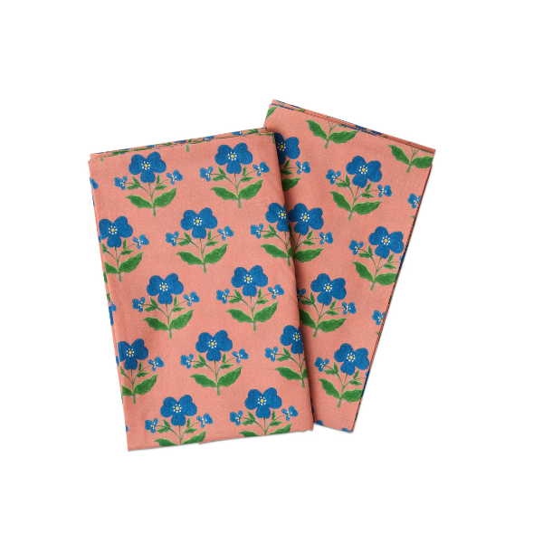 Anna Spiro Indian Summer Rose 4P Napkin Set