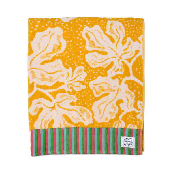 Anna Spiro Elsternwig Fig Terry Bath Sheet