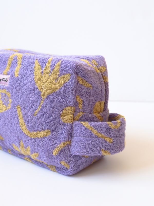 Floral Dreams Terry Toiletry Bag