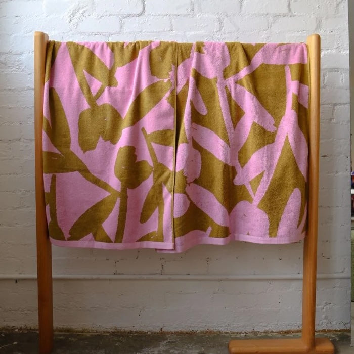 Abstract Bath Towel
