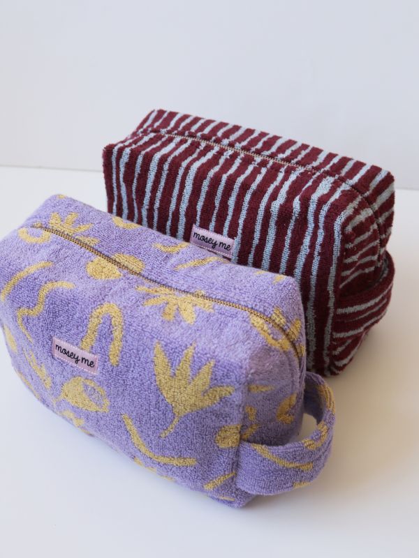 Floral Dreams Terry Toiletry Bag