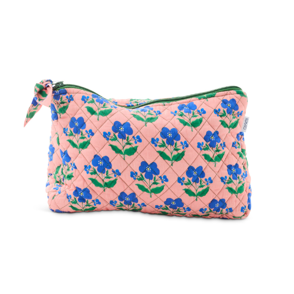 Anna Spiro Indian Summer Rose Quilted Toiletry Purse