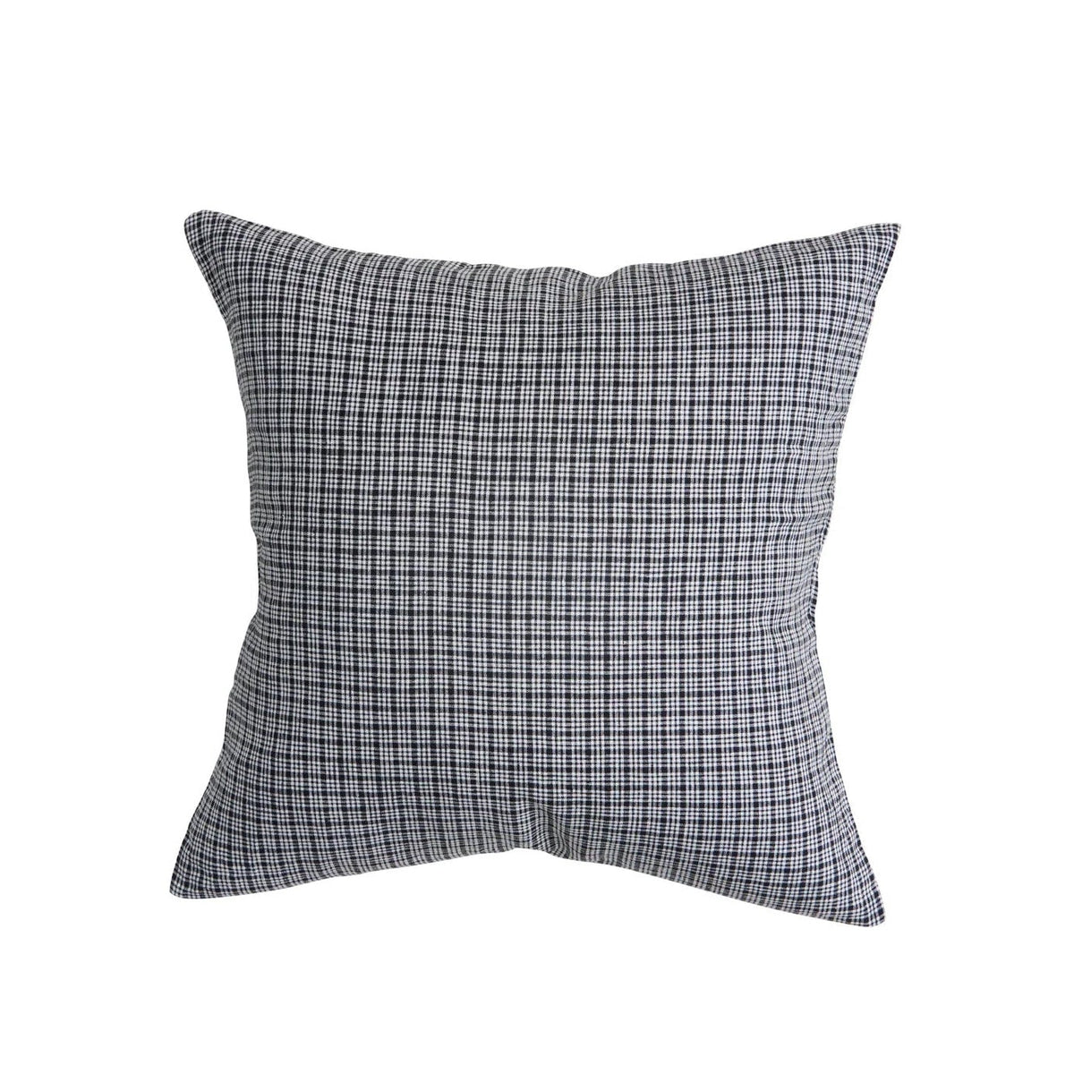 Pepperberry Check Linen Cushion