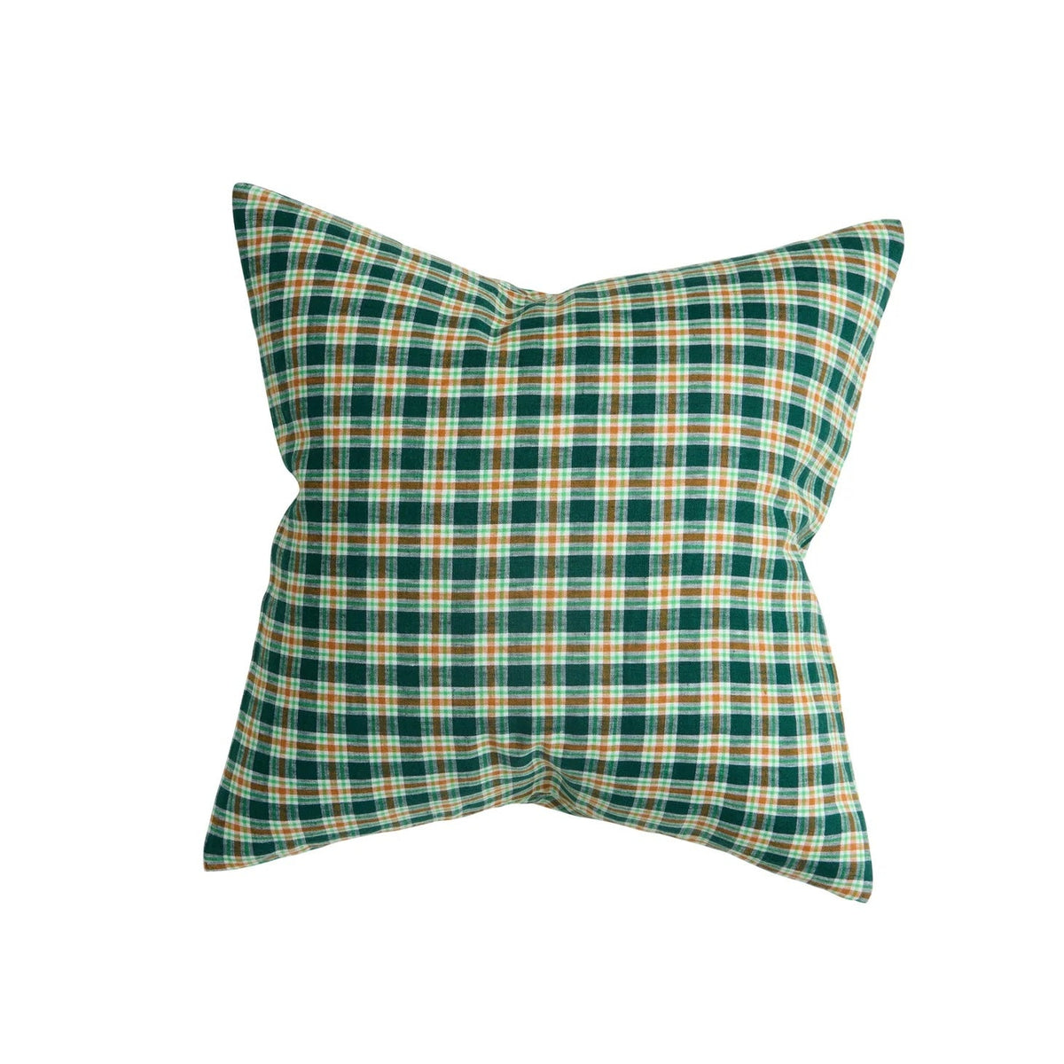 Banksia Check Linen Cushion