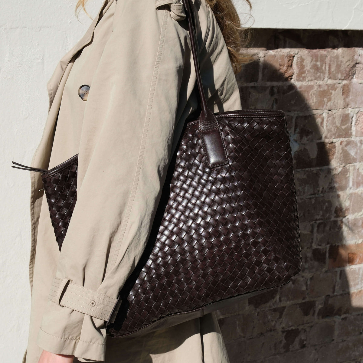 Basque Tote / Chocolate