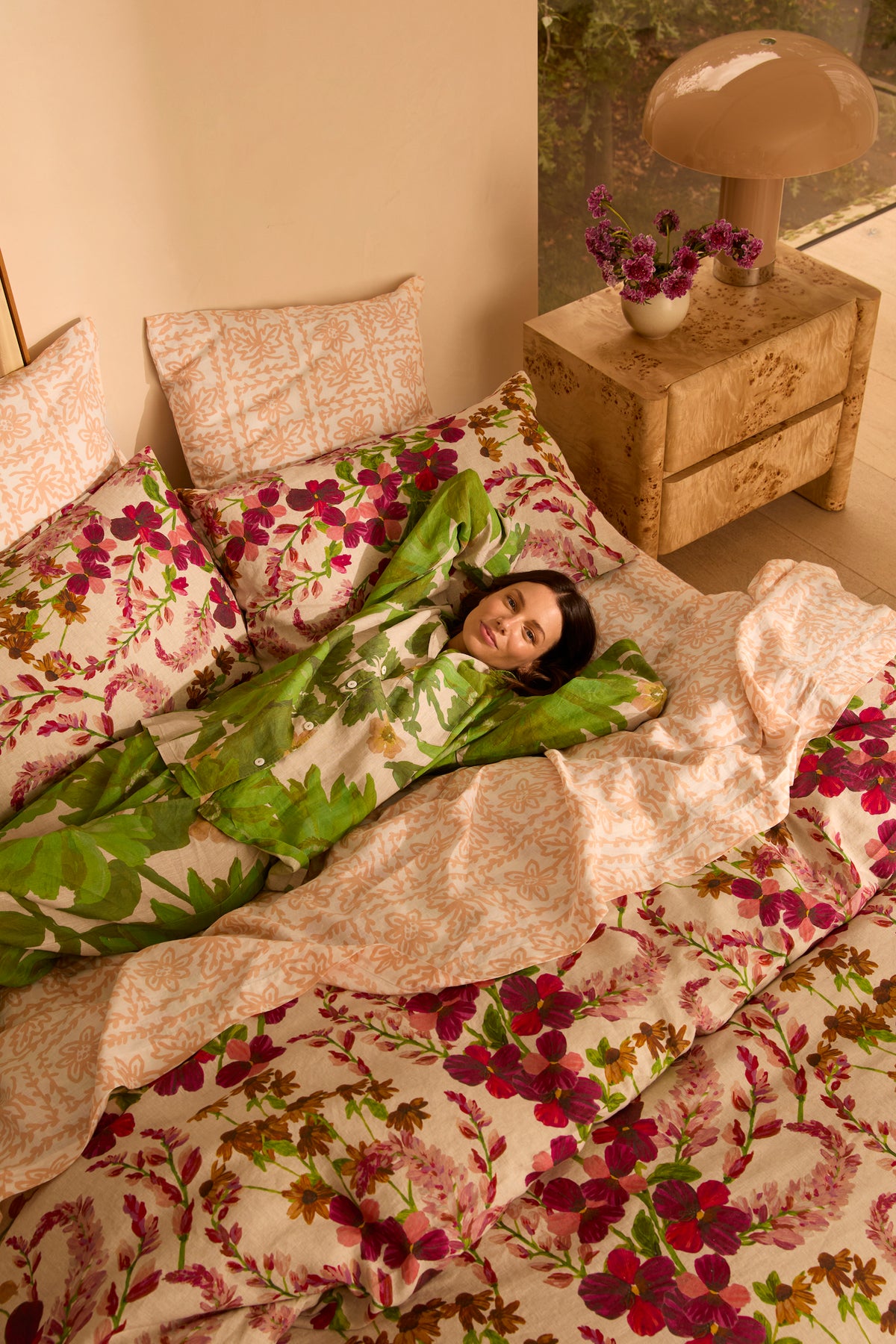 Marigold Leaf Pyjama Set