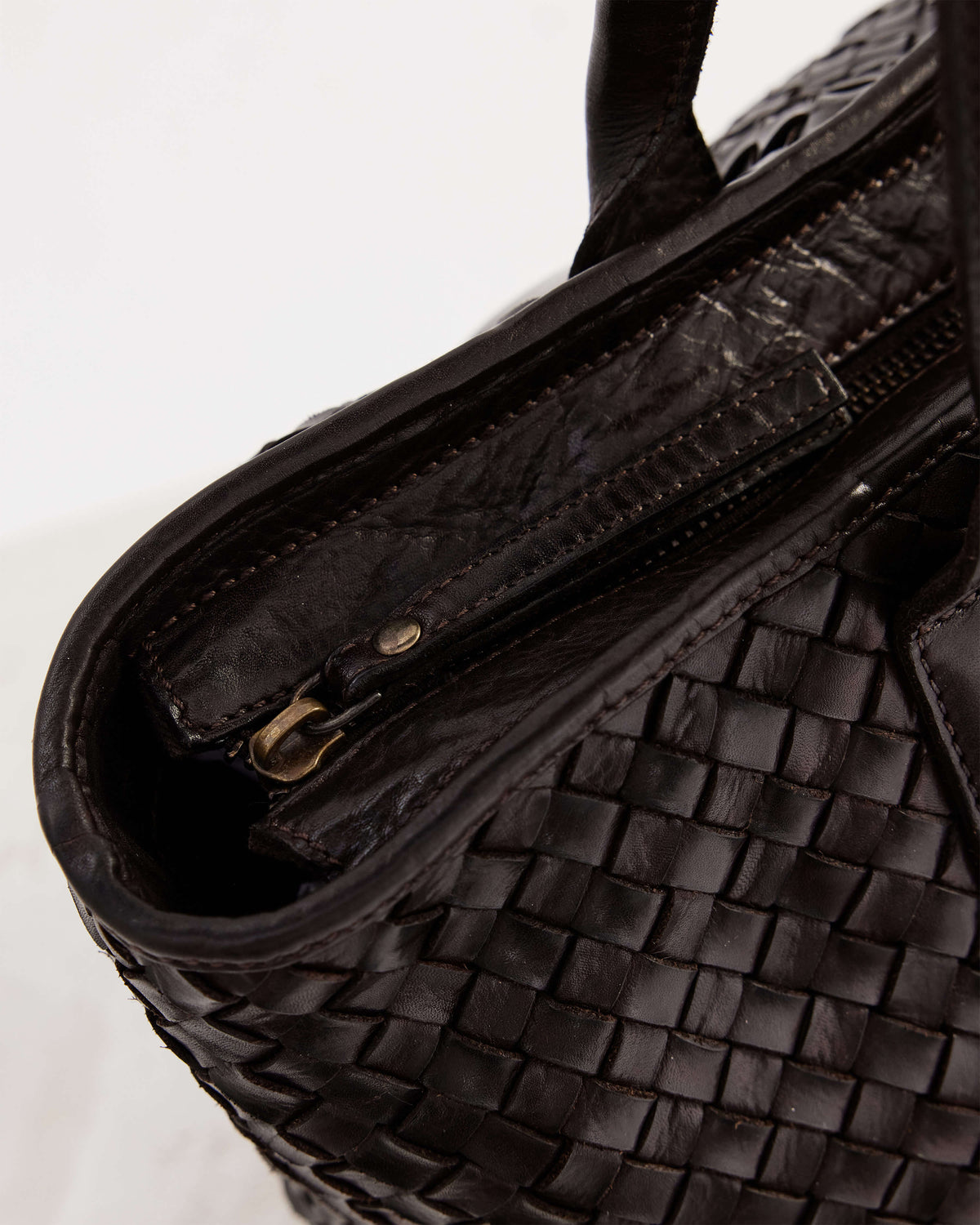 Basque Tote / Chocolate