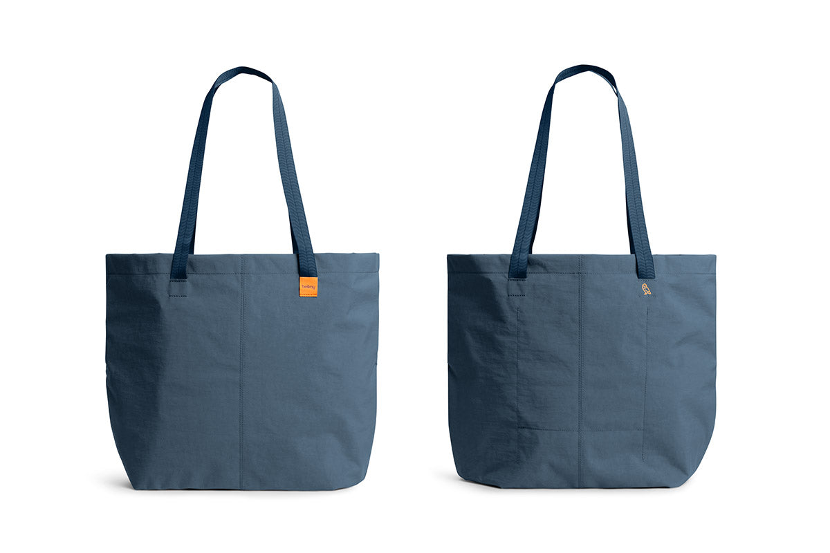 Market Tote / Blue Steel