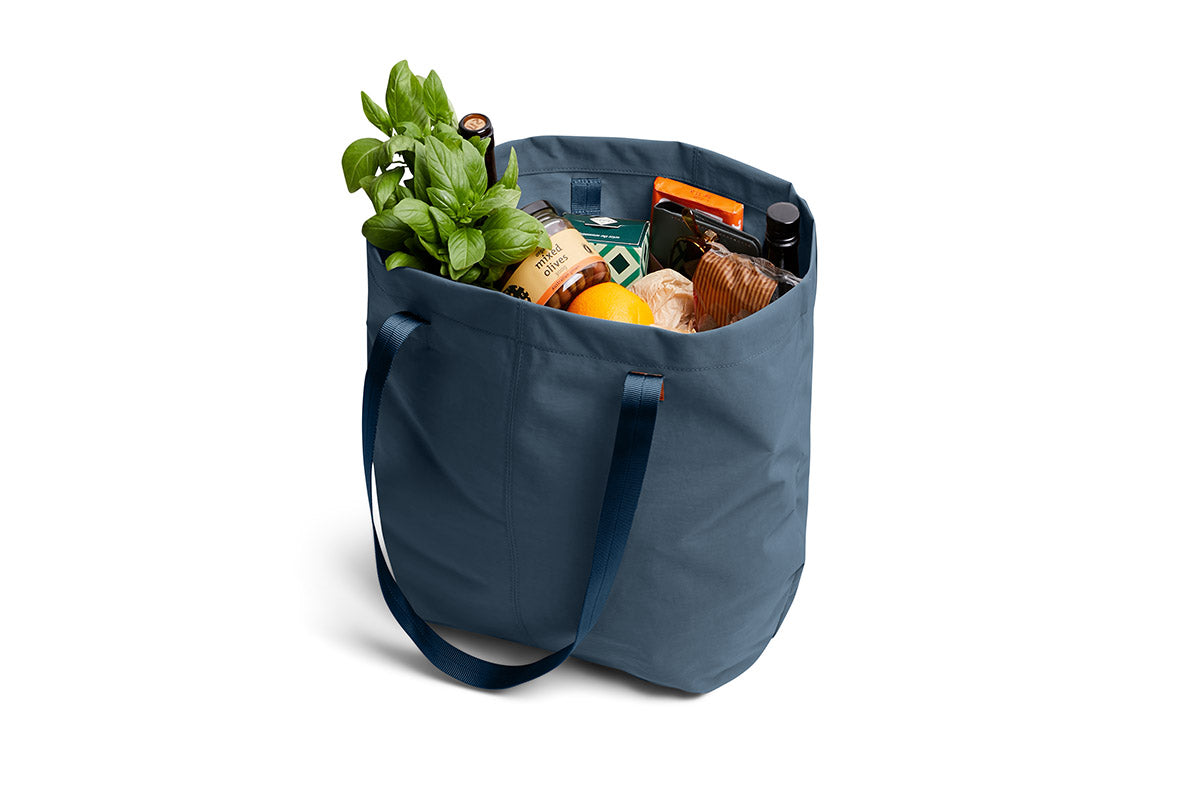 Market Tote / Blue Steel