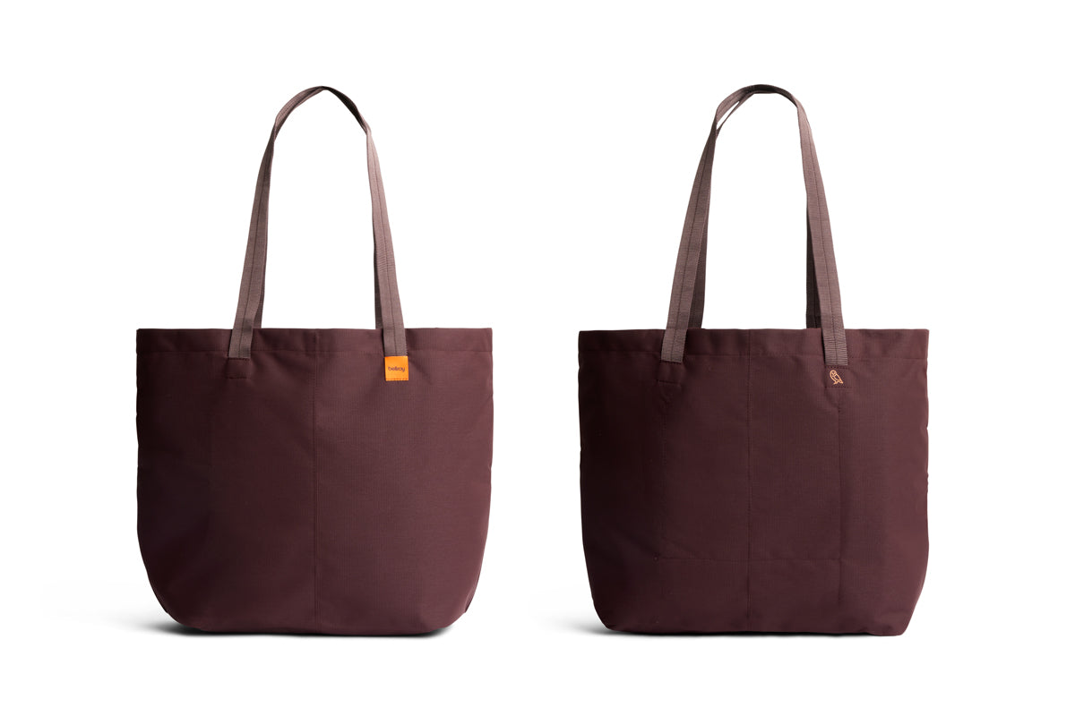 Market Tote / Burgundy