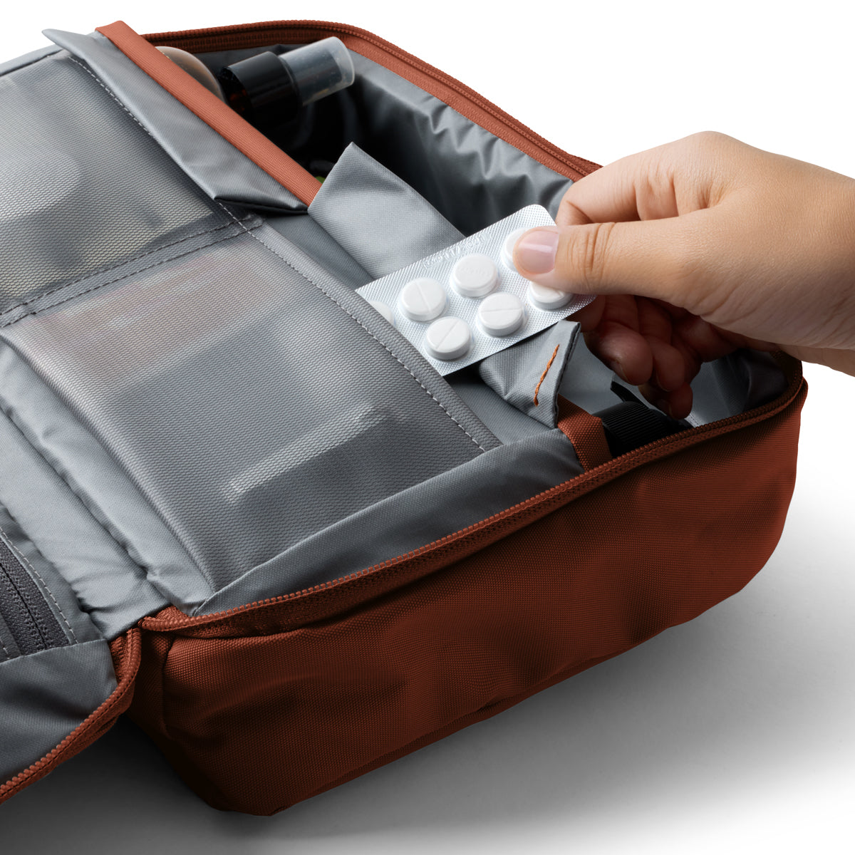 Hanging Toiletry Kit Plus / Clay