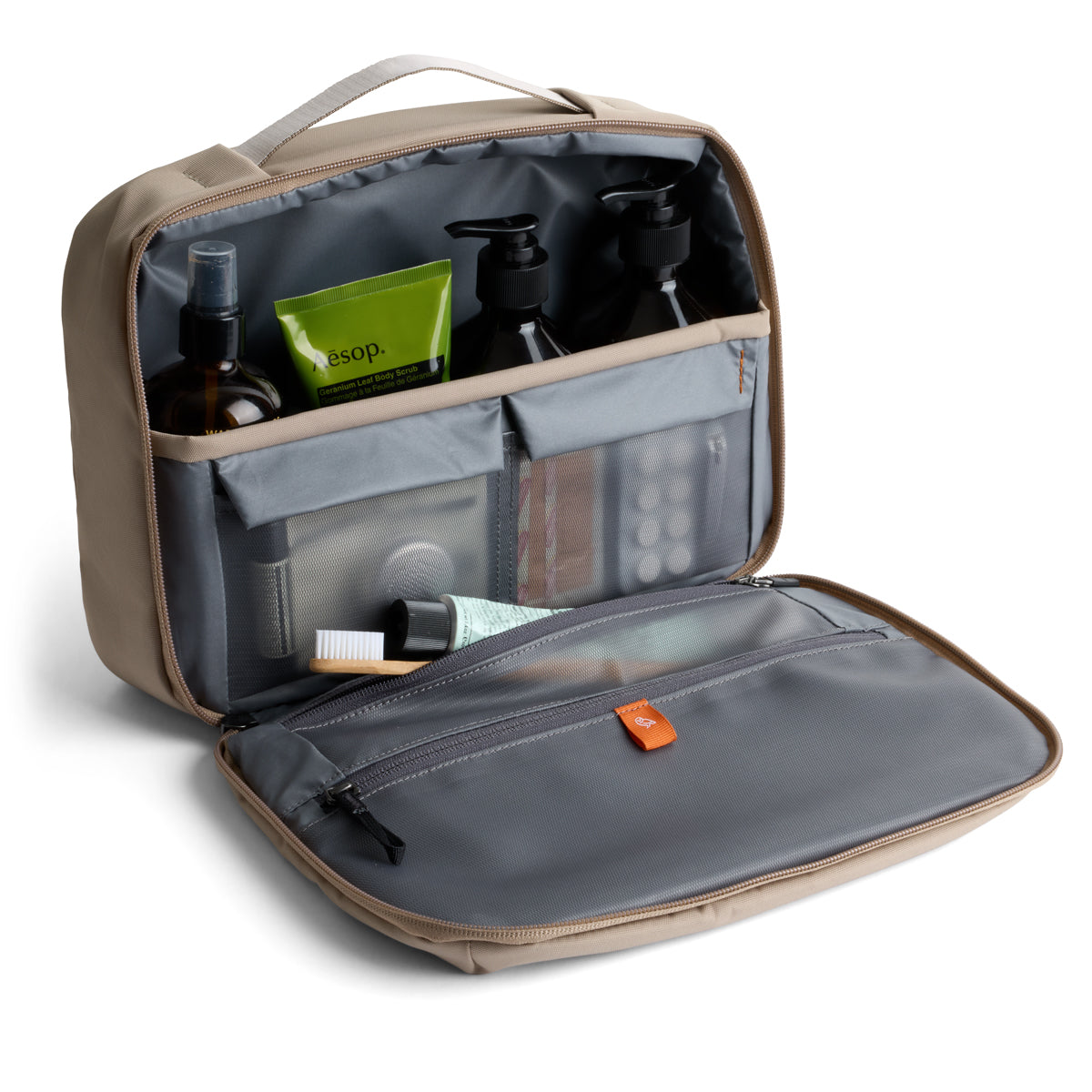 Hanging Toiletry Kit Plus / Stone