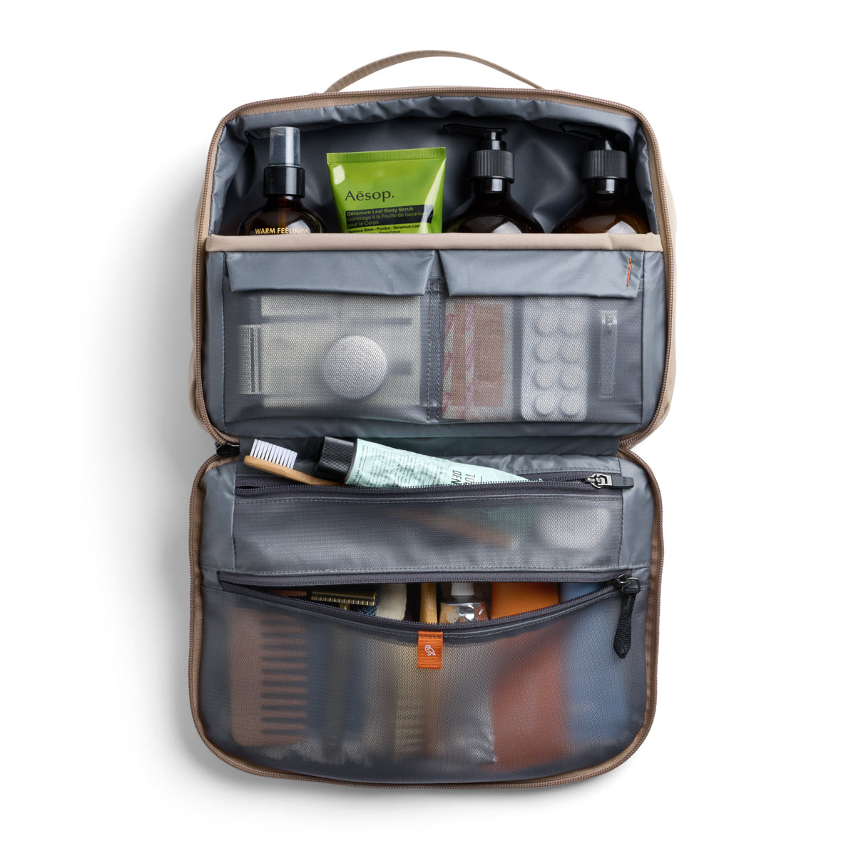 Hanging Toiletry Kit Plus / Stone