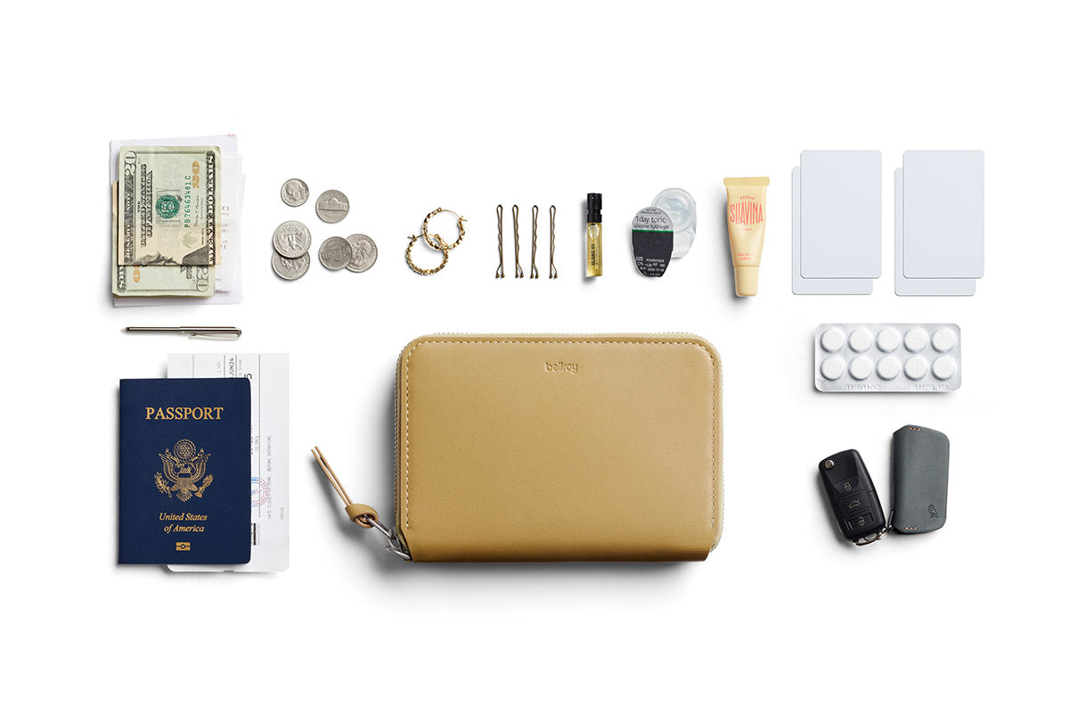 Folio Wallet / Mustard