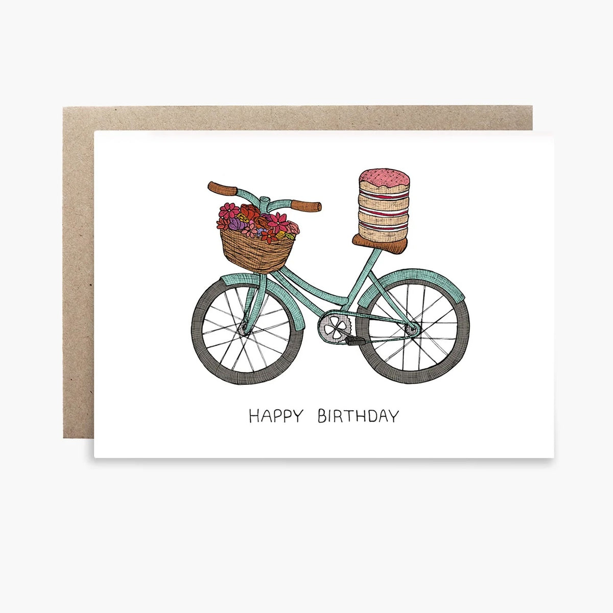 Greeting Card / Birthday Bike