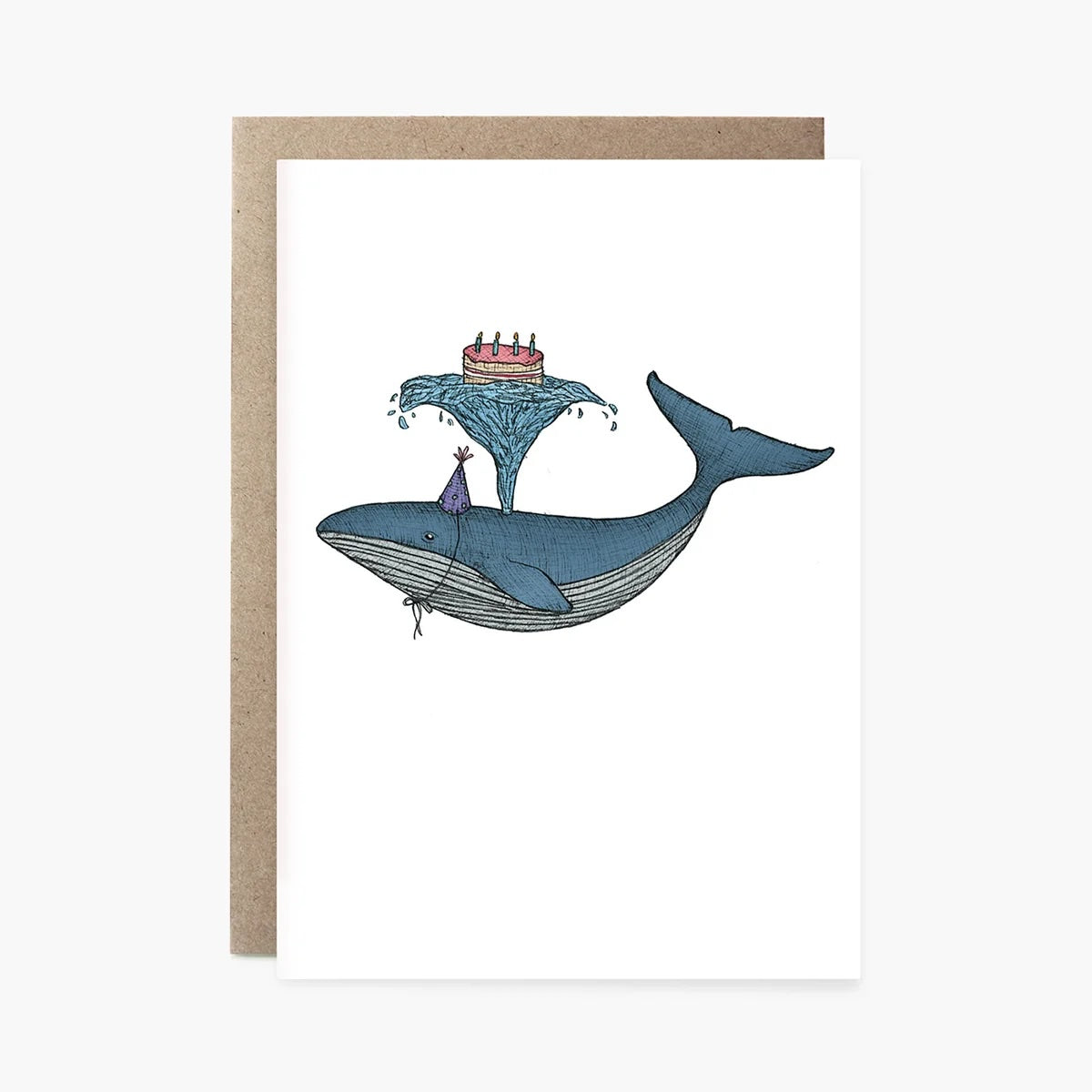 Greeting Card / Birthday Whale