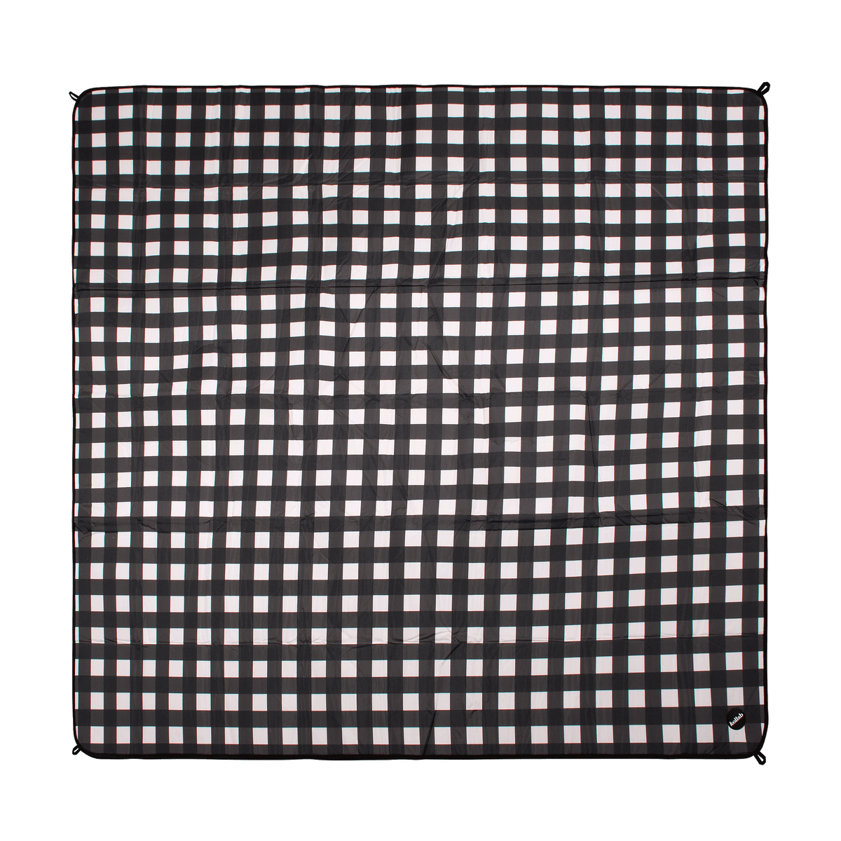 Black Check Picnic Mat