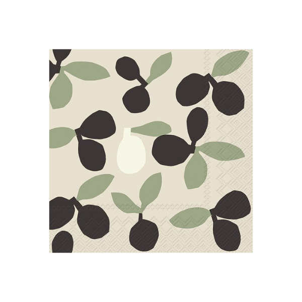 Marimekko Napkins / Pieni Omppo Cream