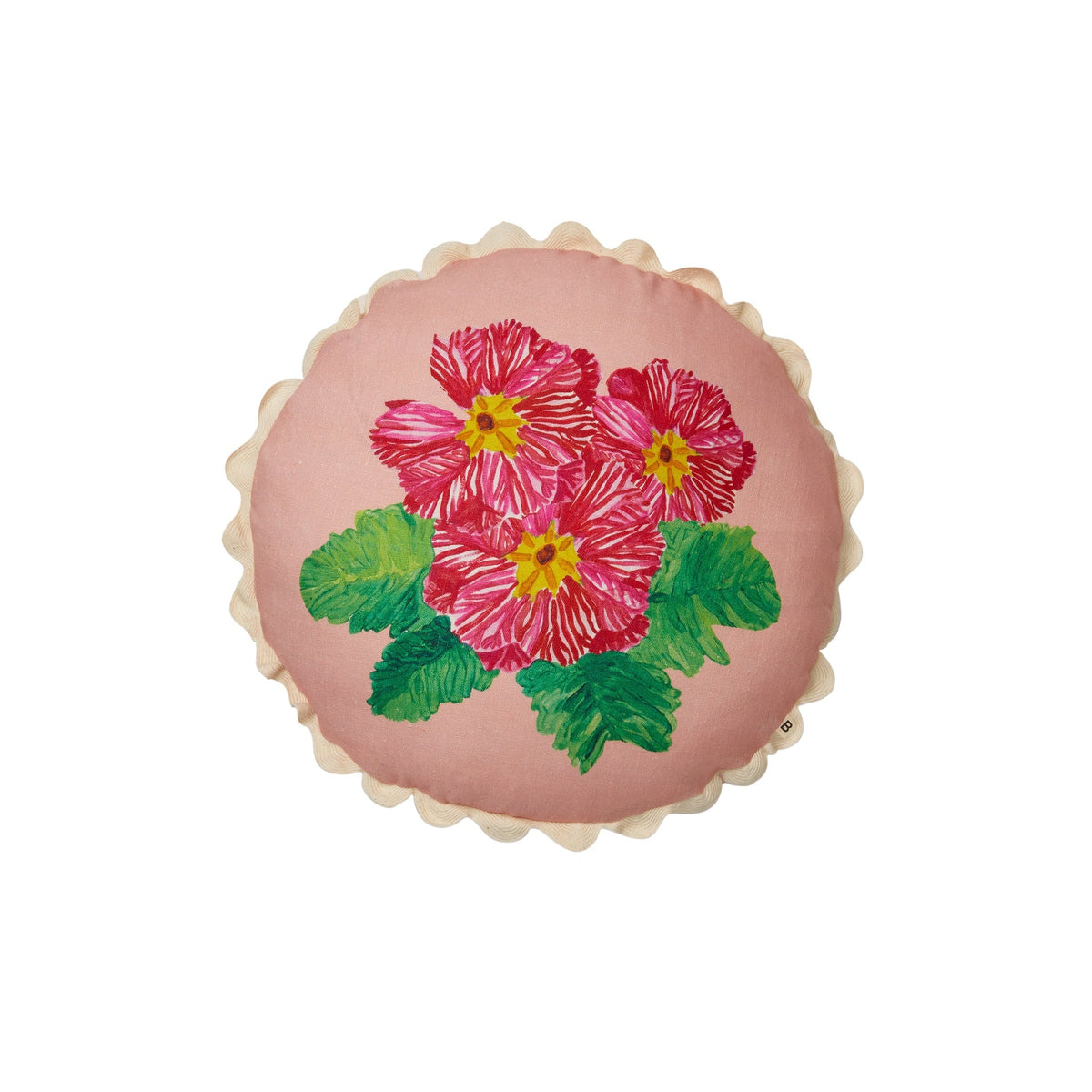 Delilah Pink 45cm Round Cushion