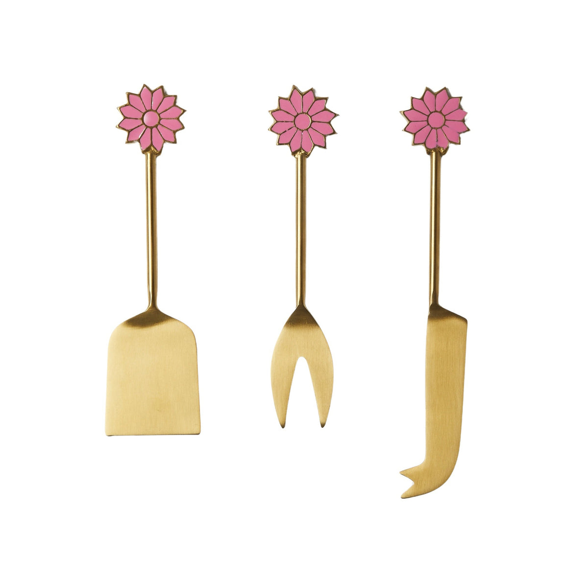 Petal Berry Cheese Knife Set