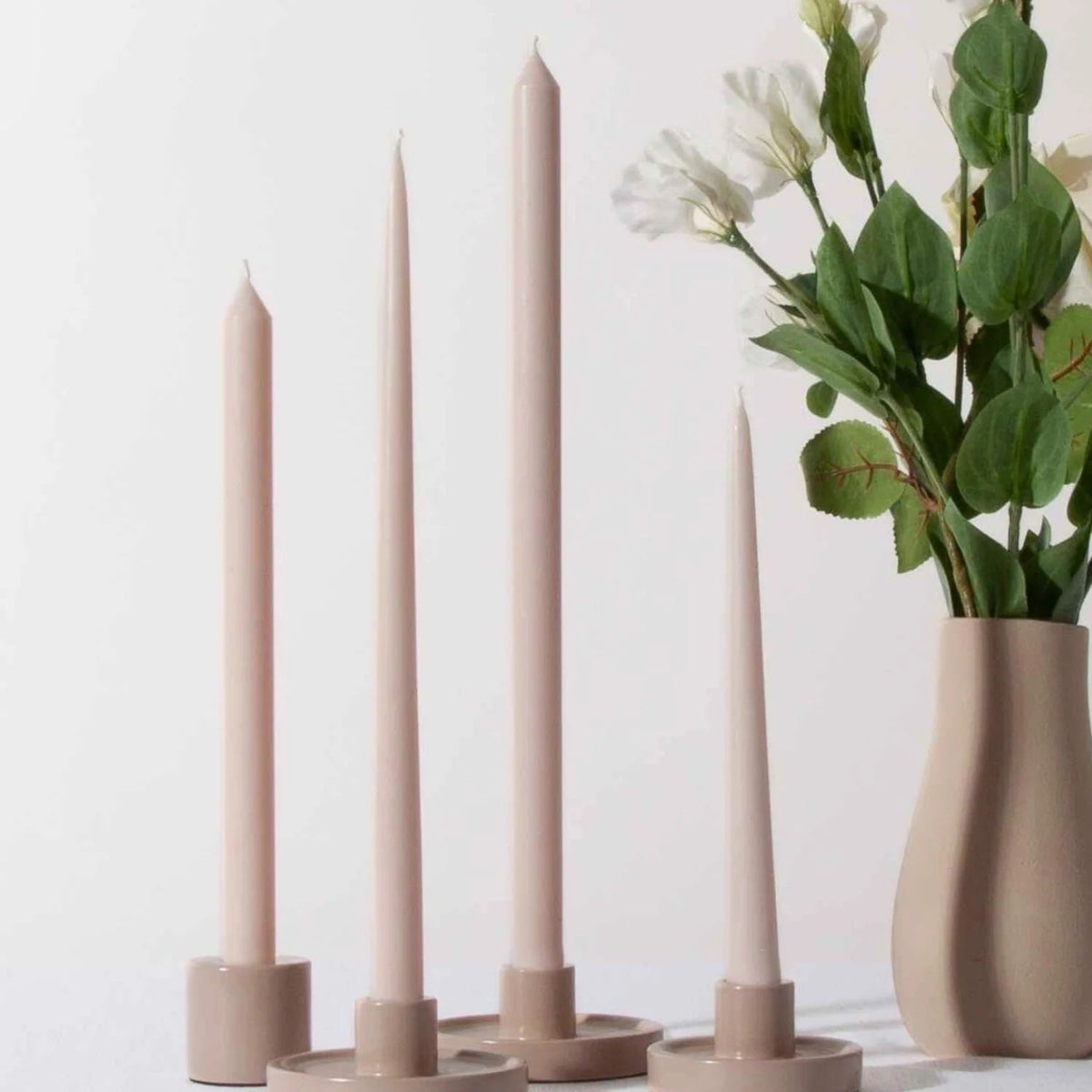Dinner Candle 30cm / Antique Pink