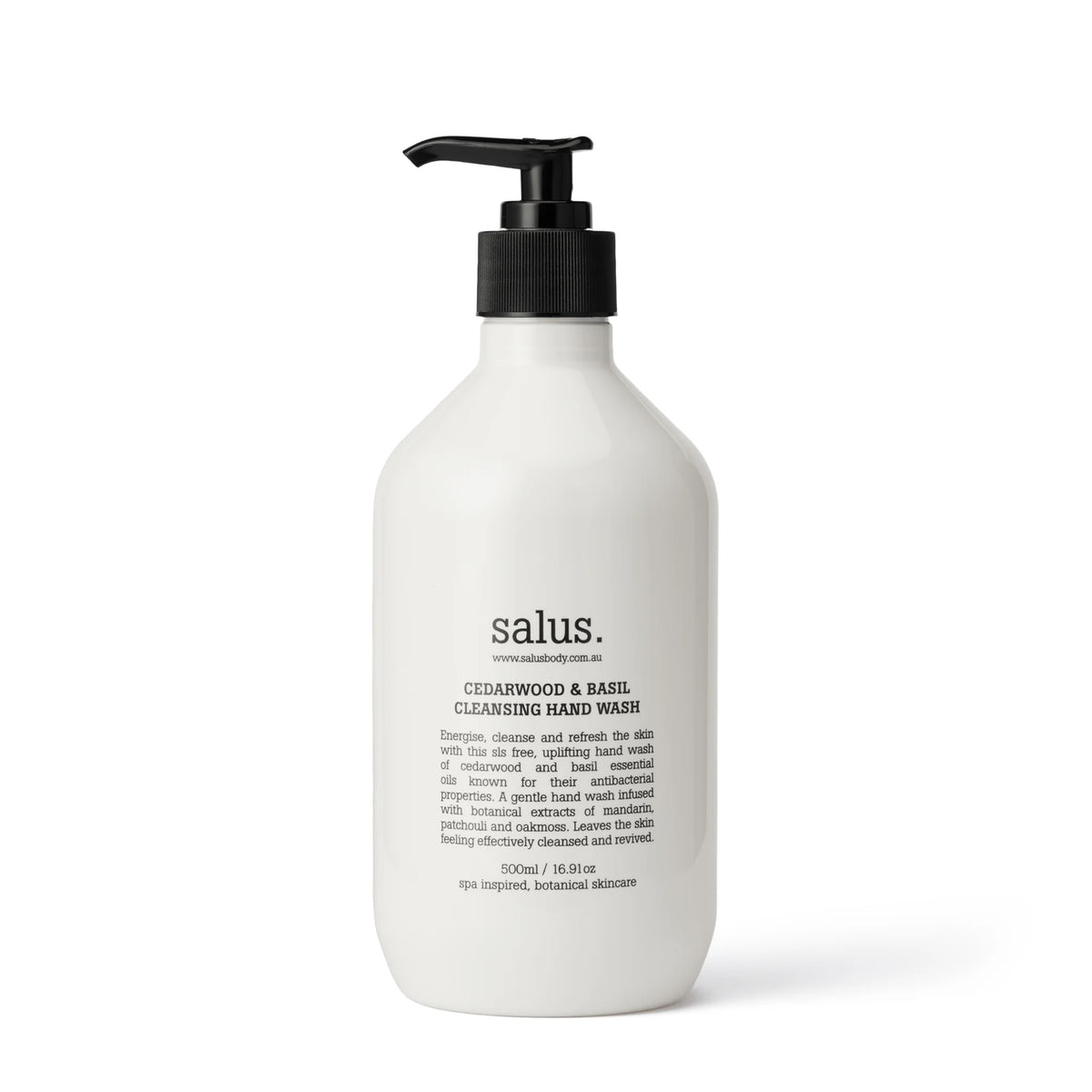 Cedarwood & Basil Cleansing Hand Wash 500ml