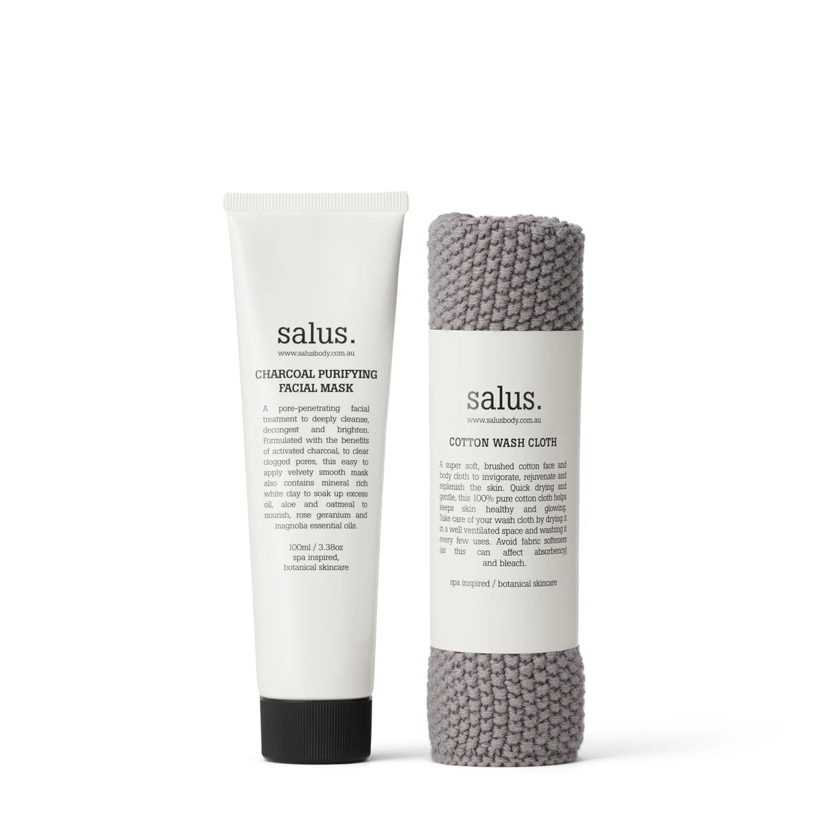 Charcoal Purifying Facial Mask Set