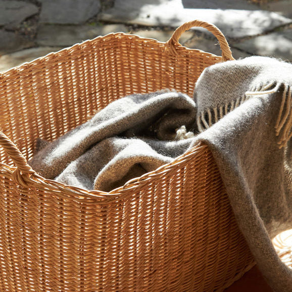 Wool Throw / Grey