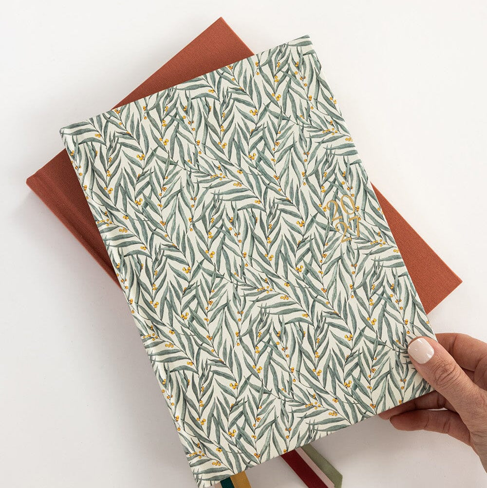 2027 Desktop Planner / Golden Wattle