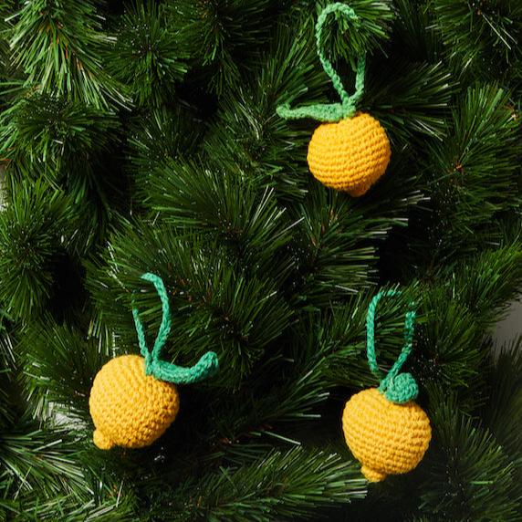 Lemon Christmas Decoration