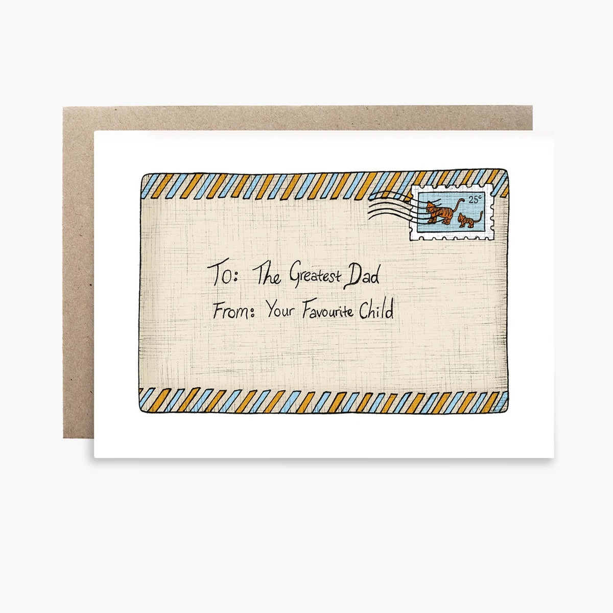 Greeting Card / Letter For Dad