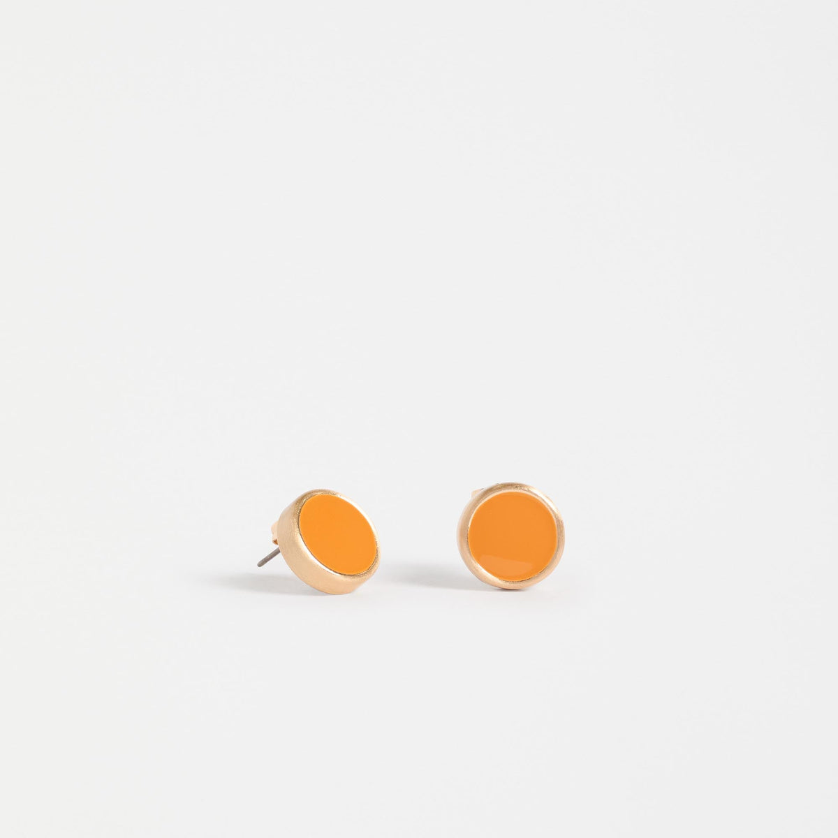 Malj Small Stud Earring / Orange
