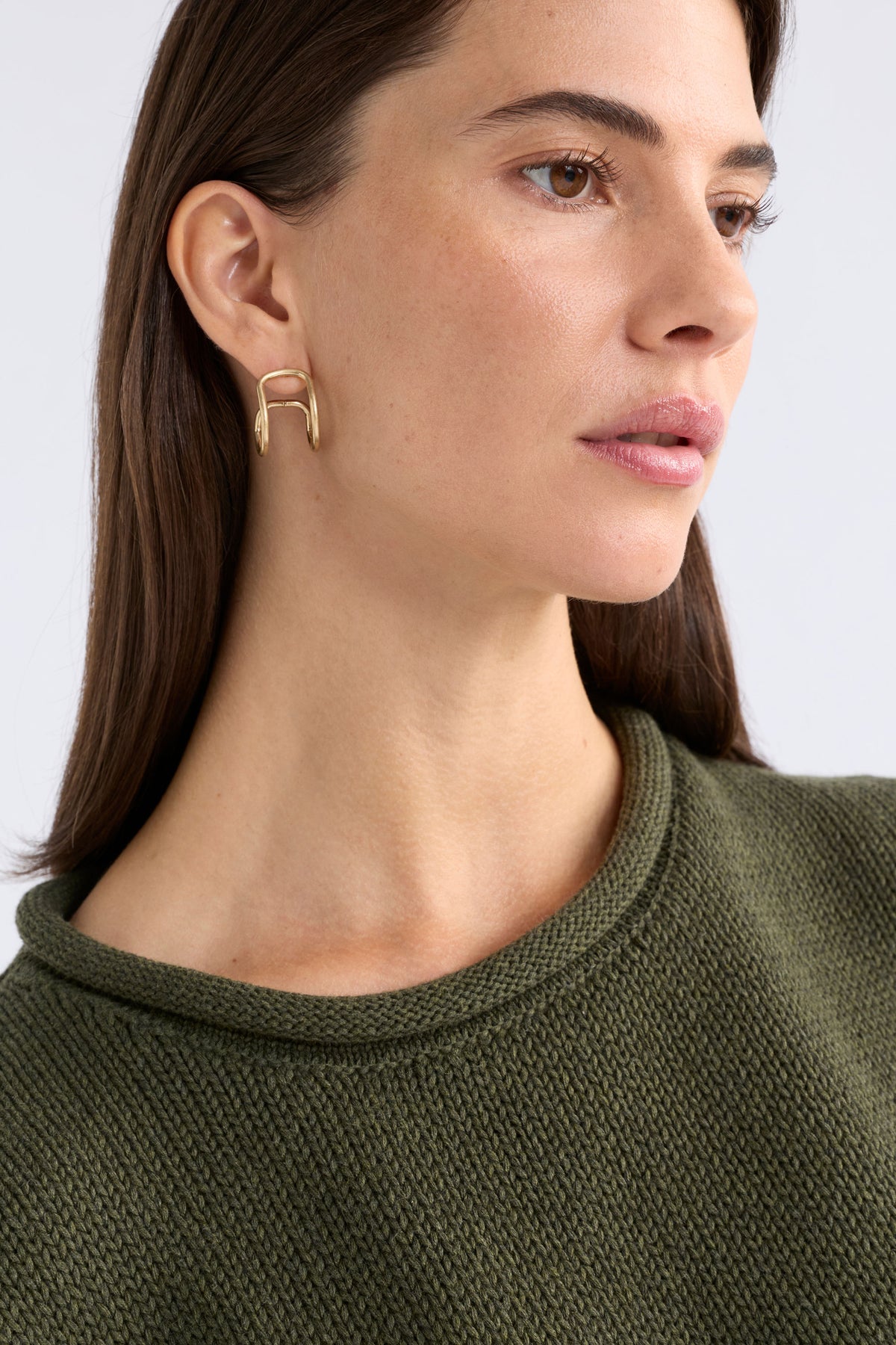 Orden Hoop Earring / Gold