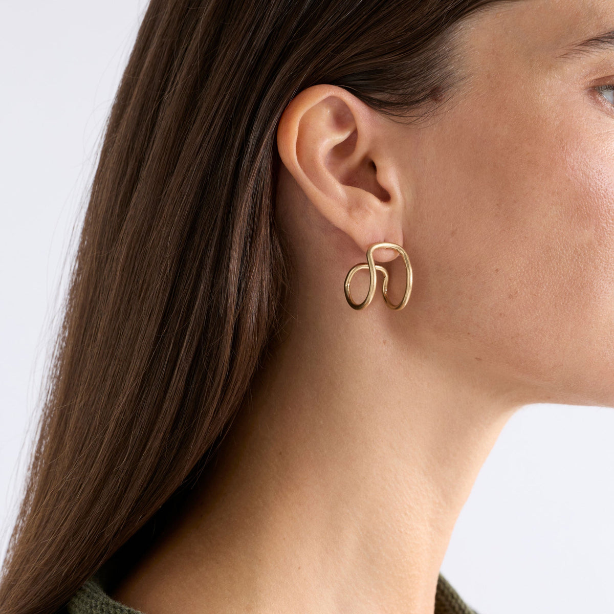 Orden Hoop Earring / Gold