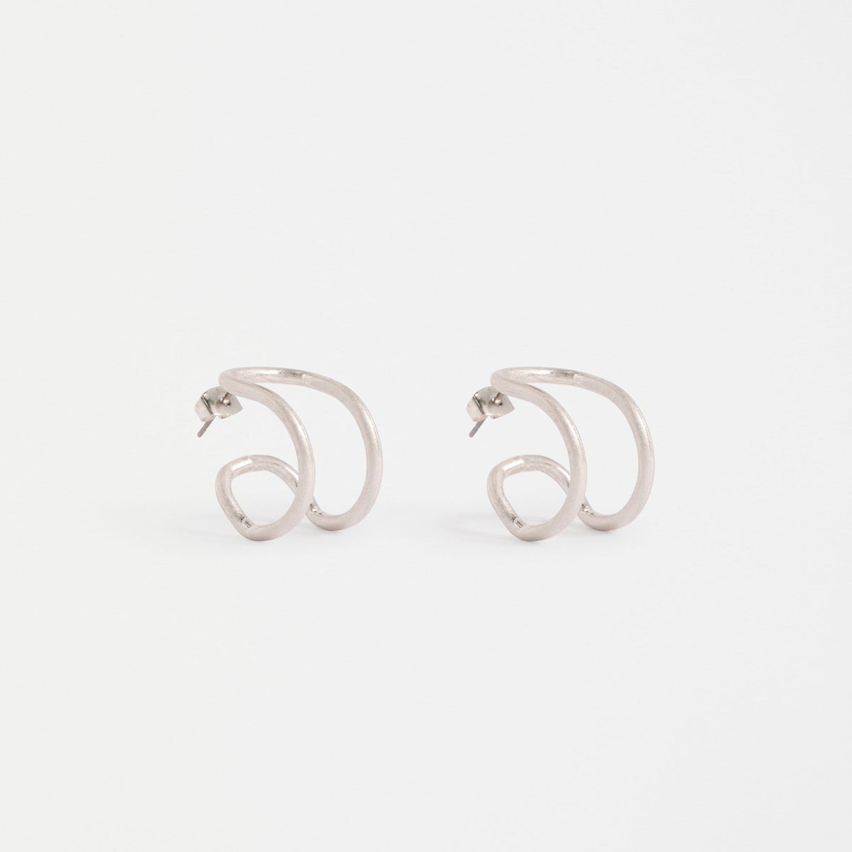 Orden Hoop Earring / Silver