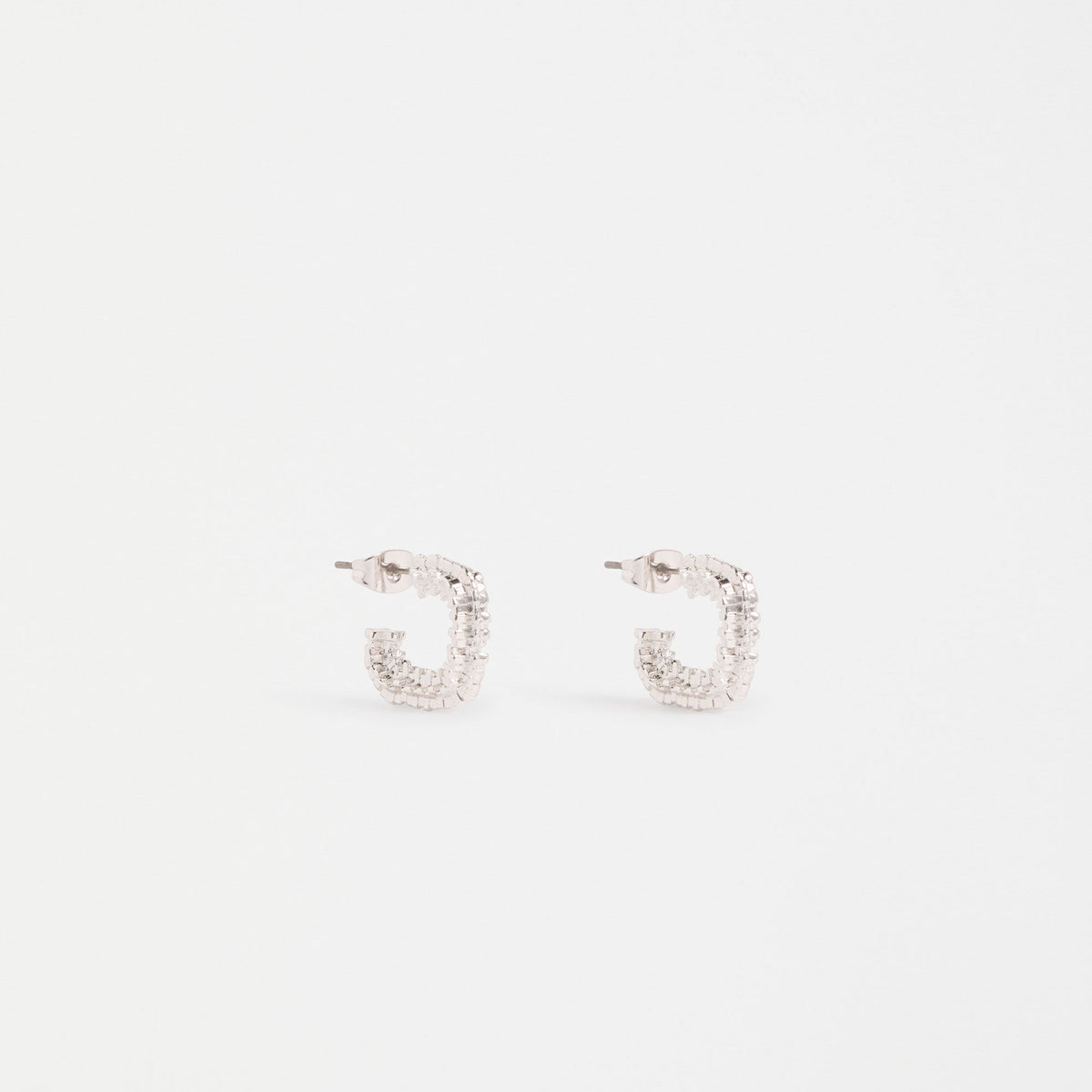 Hiva Mini Hoop Earring / Silver