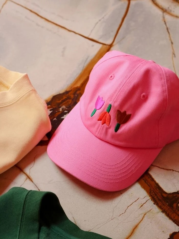 Forget Me Not Cap / Pink