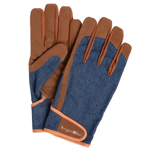 'Dig The Garden' Gloves / Denim
