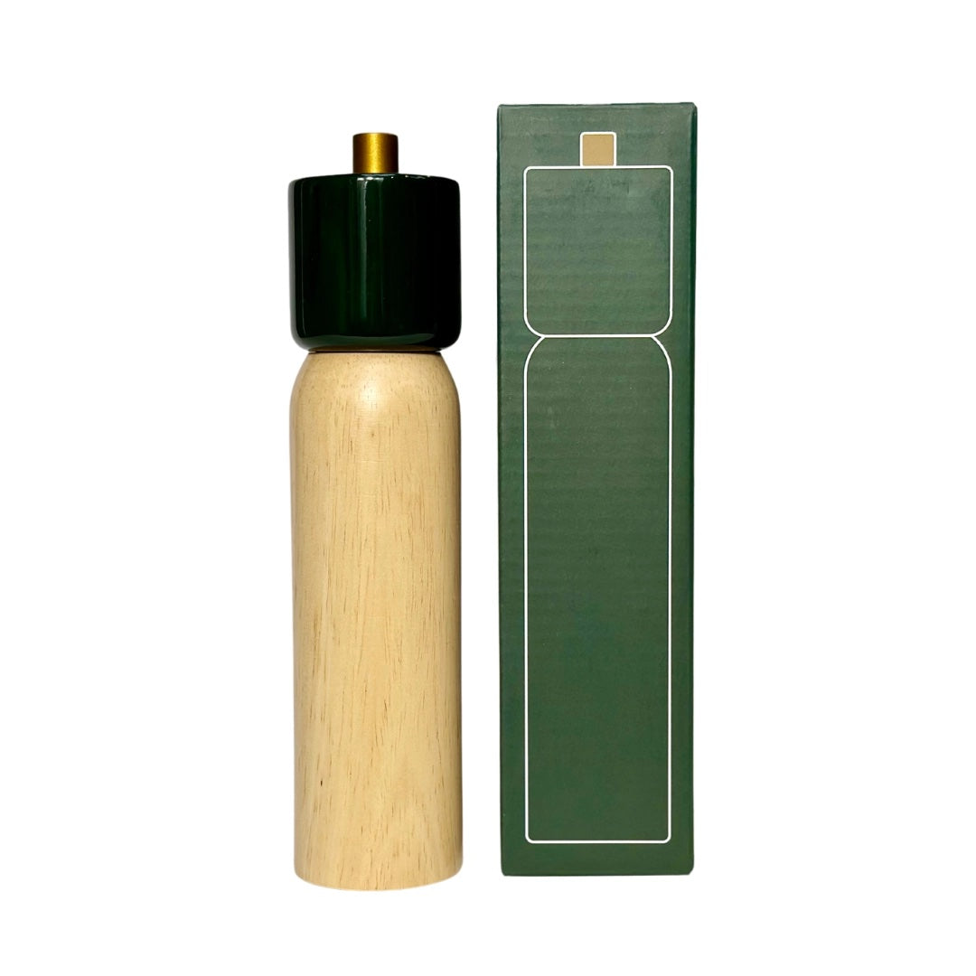 Salt & Pepper Grinder / Green & Gold